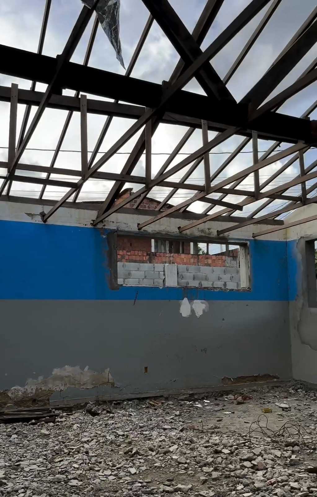 Camacã: Começou a tão sonhada reforma do Colégio Estadual Anísio Loureiro em São João do Panelinha